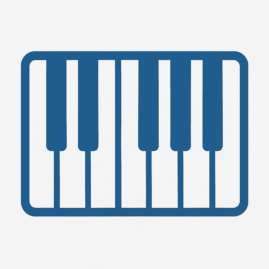 Icono de piano