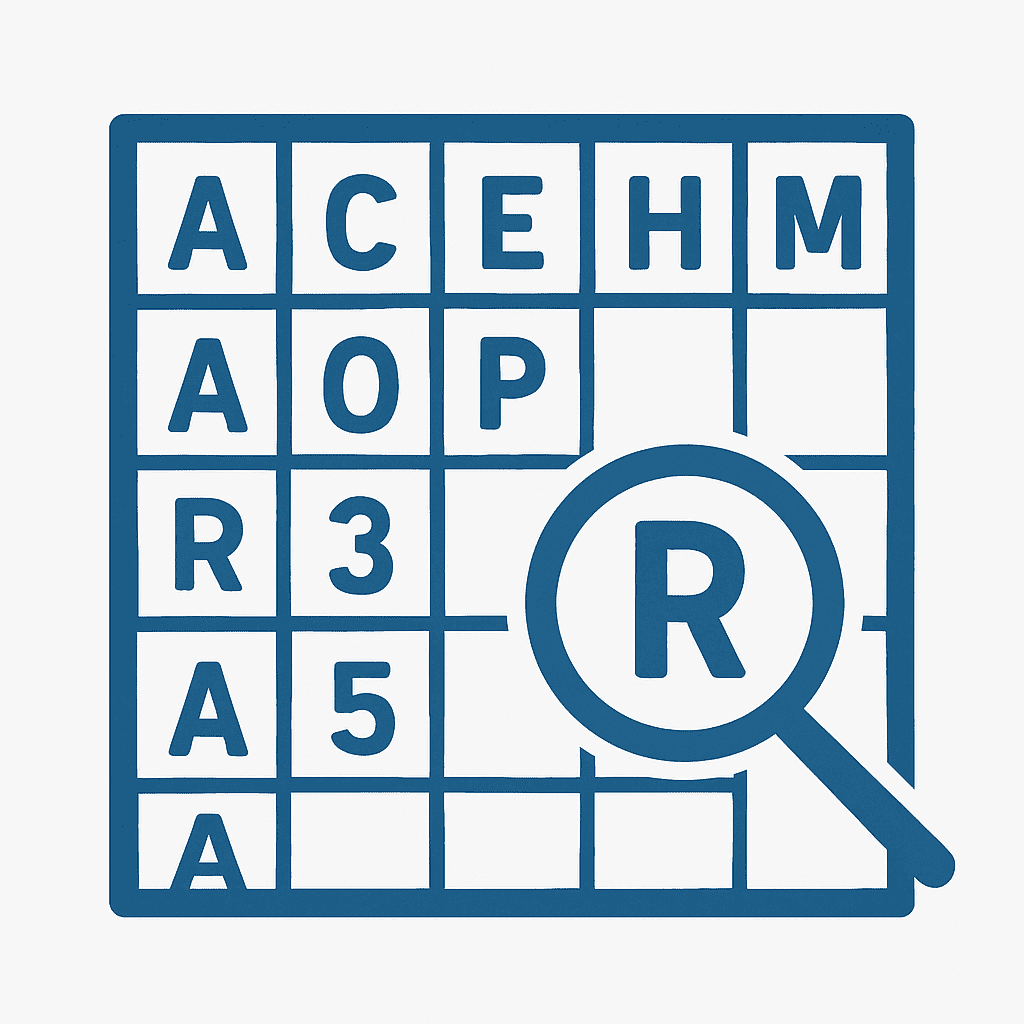 Icono sopa de letras
